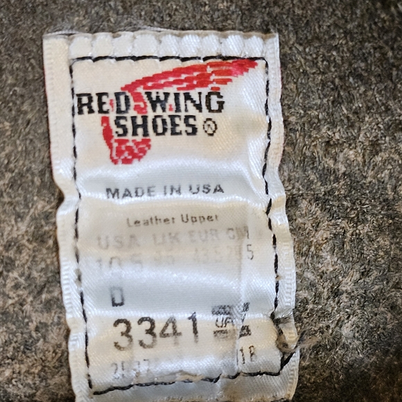 Red Wing Blacksmith Black Leather Men's Boots - Picture 5 of 5